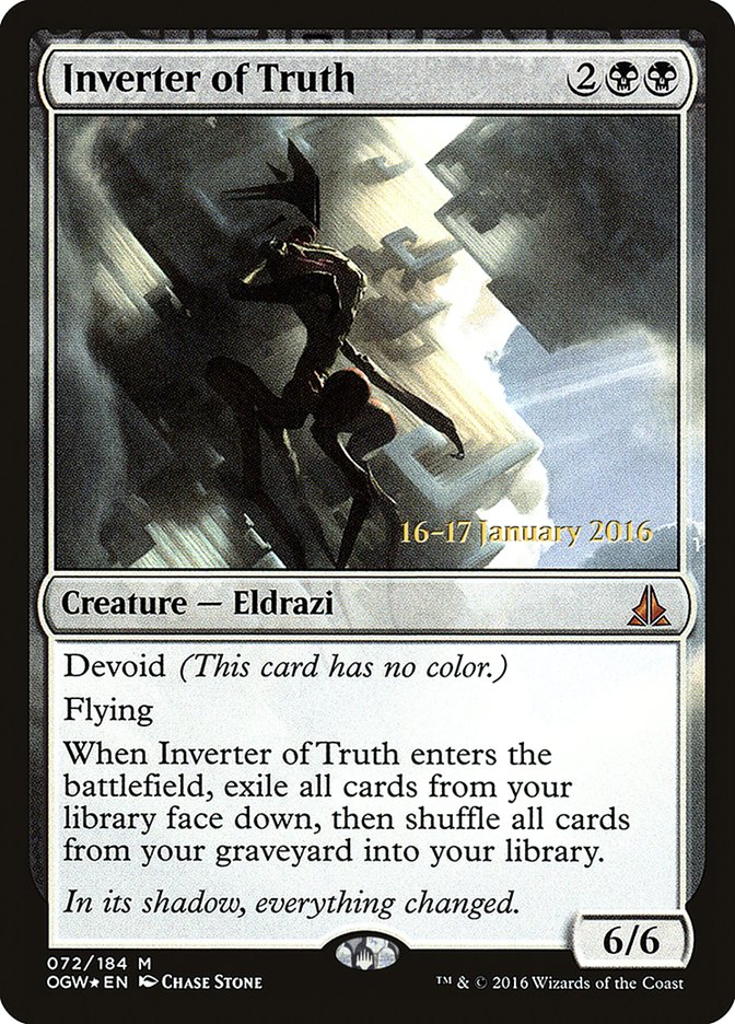Inverter of Truth [Oath of the Gatewatch Prerelease Promos] | Deep Dive Games St. Marys