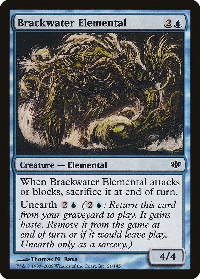 Brackwater Elemental [Conflux] | Deep Dive Games St. Marys