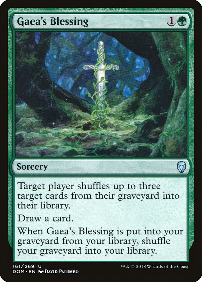 Gaea's Blessing [Dominaria] | Deep Dive Games St. Marys