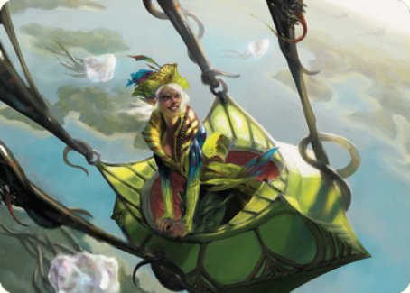 Nael, Avizoa Aeronaut Art Card [Dominaria United Art Series] | Deep Dive Games St. Marys