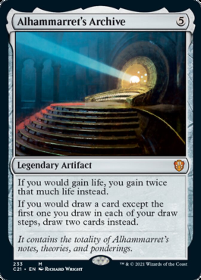 Alhammarret's Archive [Commander 2021] | Deep Dive Games St. Marys