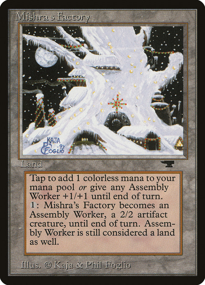 Mishra's Factory (Winter) [Antiquities] | Deep Dive Games St. Marys
