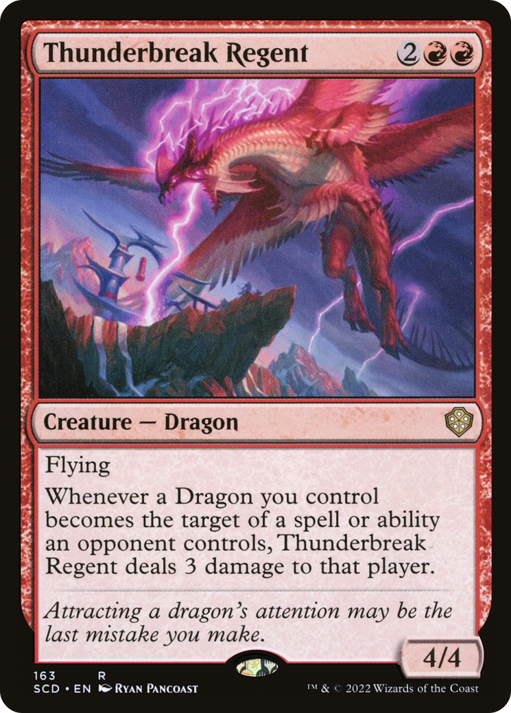 Thunderbreak Regent [Starter Commander Decks] | Deep Dive Games St. Marys