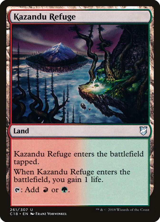 Kazandu Refuge [Commander 2018] | Deep Dive Games St. Marys