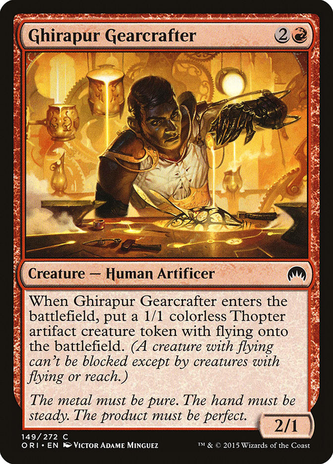Ghirapur Gearcrafter [Magic Origins] | Deep Dive Games St. Marys