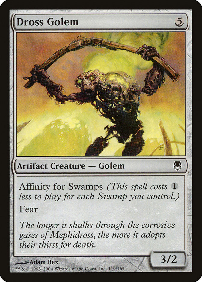 Dross Golem [Darksteel] | Deep Dive Games St. Marys