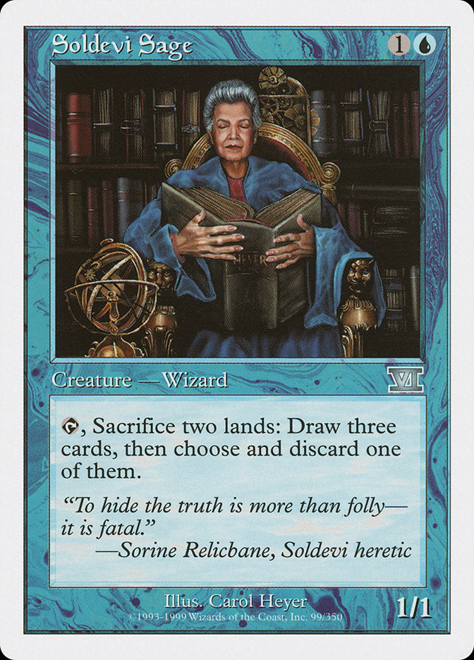 Soldevi Sage [Classic Sixth Edition] | Deep Dive Games St. Marys