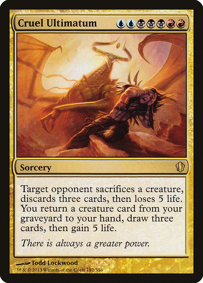 Cruel Ultimatum [Commander 2013] | Deep Dive Games St. Marys