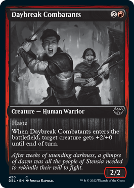 Daybreak Combatants [Innistrad: Double Feature] | Deep Dive Games St. Marys