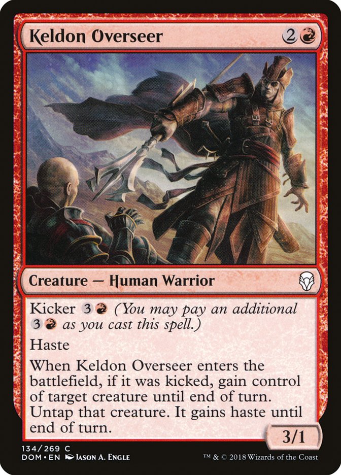 Keldon Overseer [Dominaria] | Deep Dive Games St. Marys