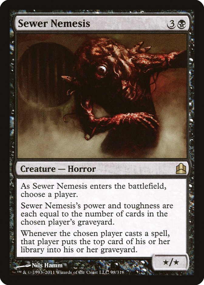 Sewer Nemesis [Commander 2011] | Deep Dive Games St. Marys