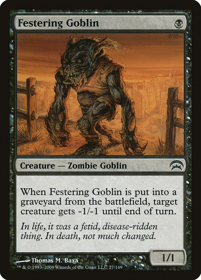 Festering Goblin [Planechase] | Deep Dive Games St. Marys