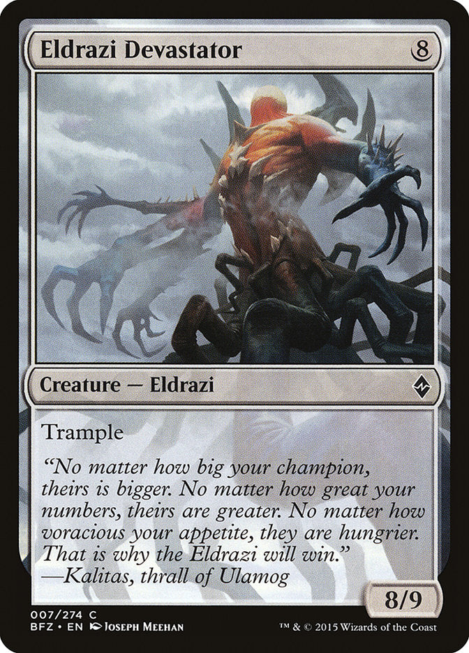 Eldrazi Devastator [Battle for Zendikar] | Deep Dive Games St. Marys