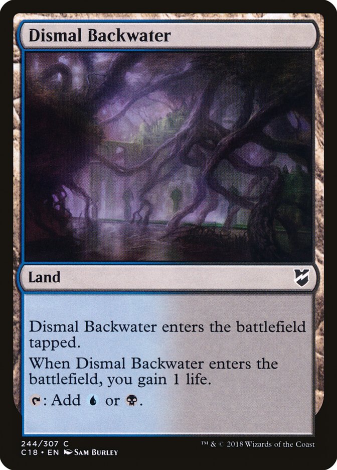 Dismal Backwater [Commander 2018] | Deep Dive Games St. Marys