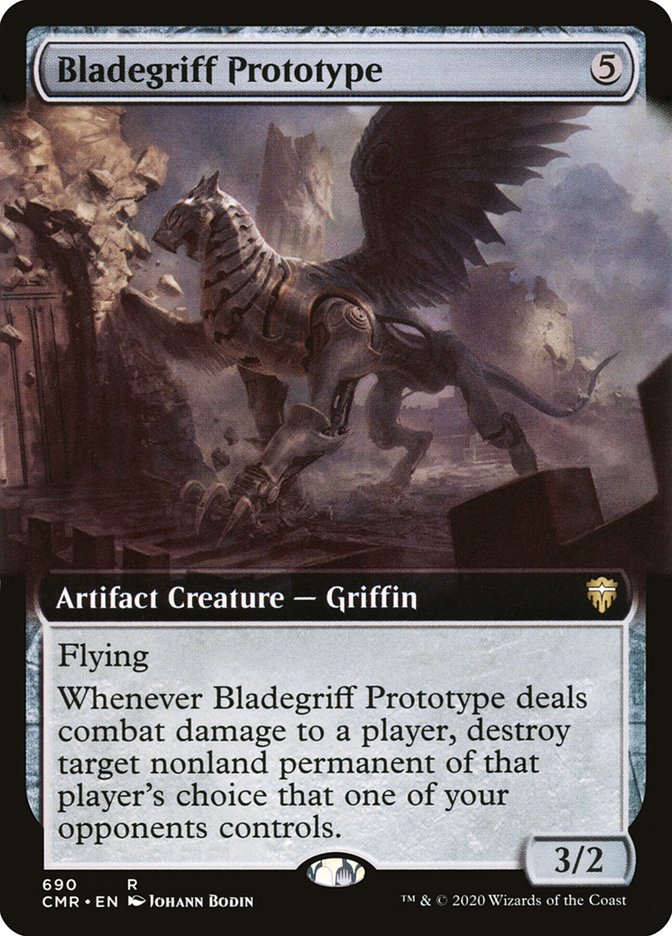 Bladegriff Prototype (Extended Art) [Commander Legends] | Deep Dive Games St. Marys