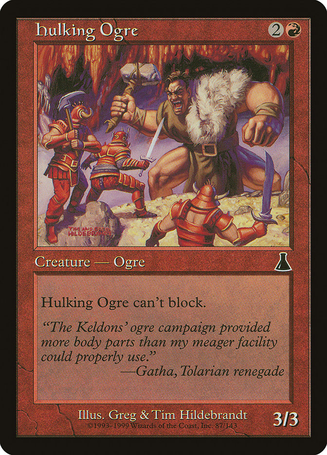 Hulking Ogre [Urza's Destiny] | Deep Dive Games St. Marys