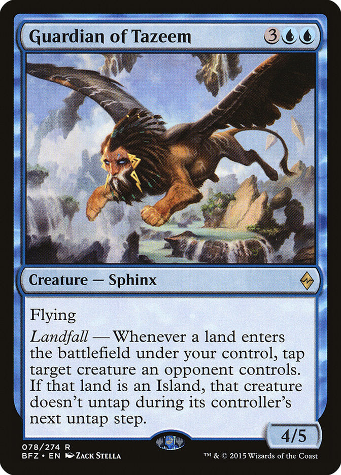 Guardian of Tazeem [Battle for Zendikar] | Deep Dive Games St. Marys