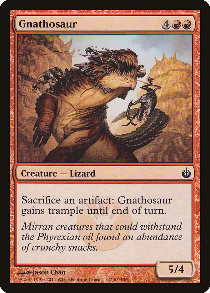 Gnathosaur [Mirrodin Besieged] | Deep Dive Games St. Marys