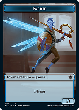 Pegasus // Faerie Double-Sided Token [Starter Commander Decks] | Deep Dive Games St. Marys