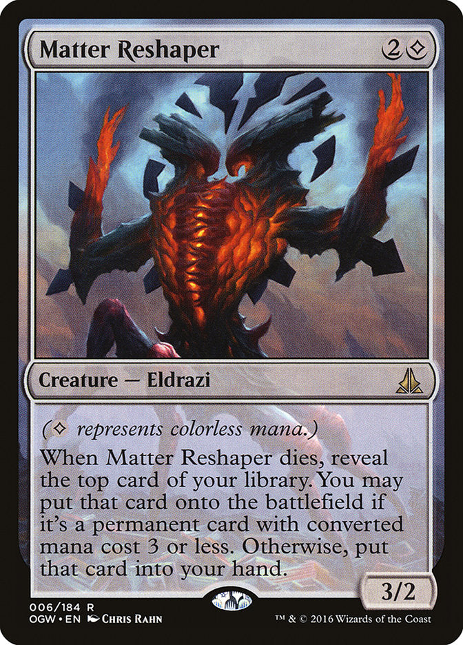 Matter Reshaper [Oath of the Gatewatch] | Deep Dive Games St. Marys