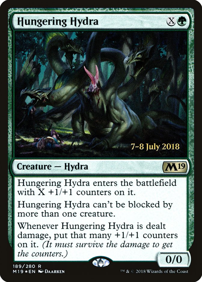 Hungering Hydra [Core Set 2019 Prerelease Promos] | Deep Dive Games St. Marys