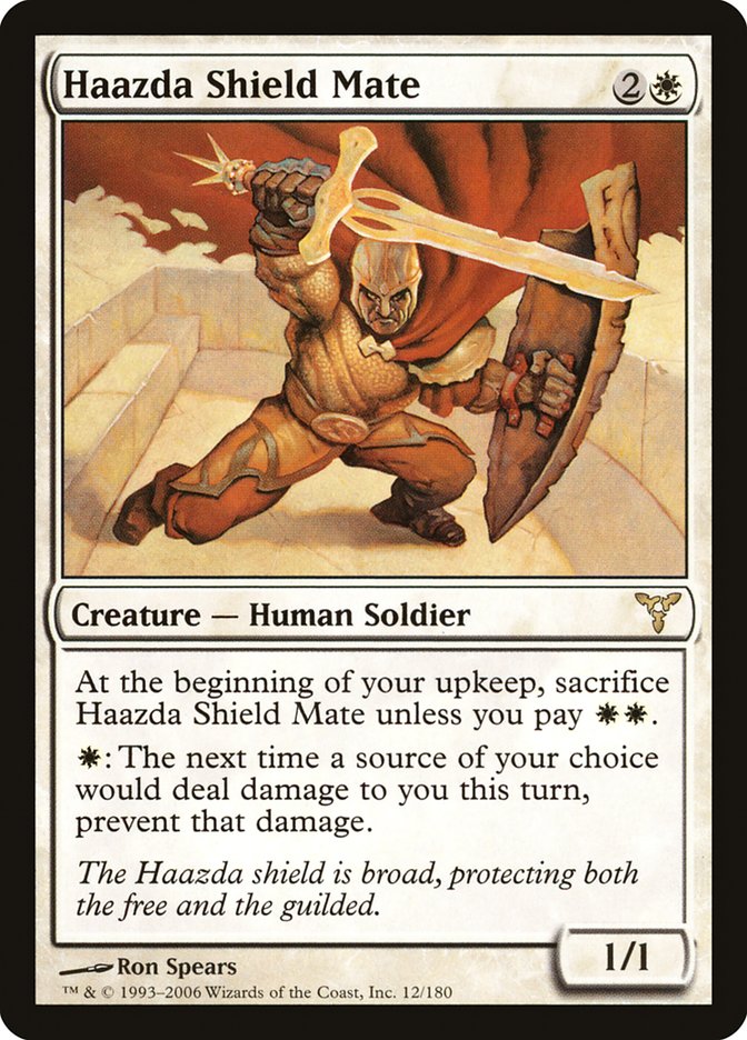 Haazda Shield Mate [Dissension] | Deep Dive Games St. Marys