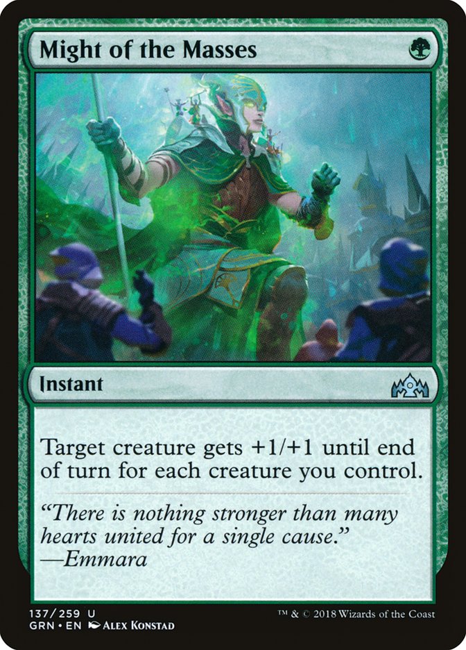 Might of the Masses [Guilds of Ravnica] | Deep Dive Games St. Marys