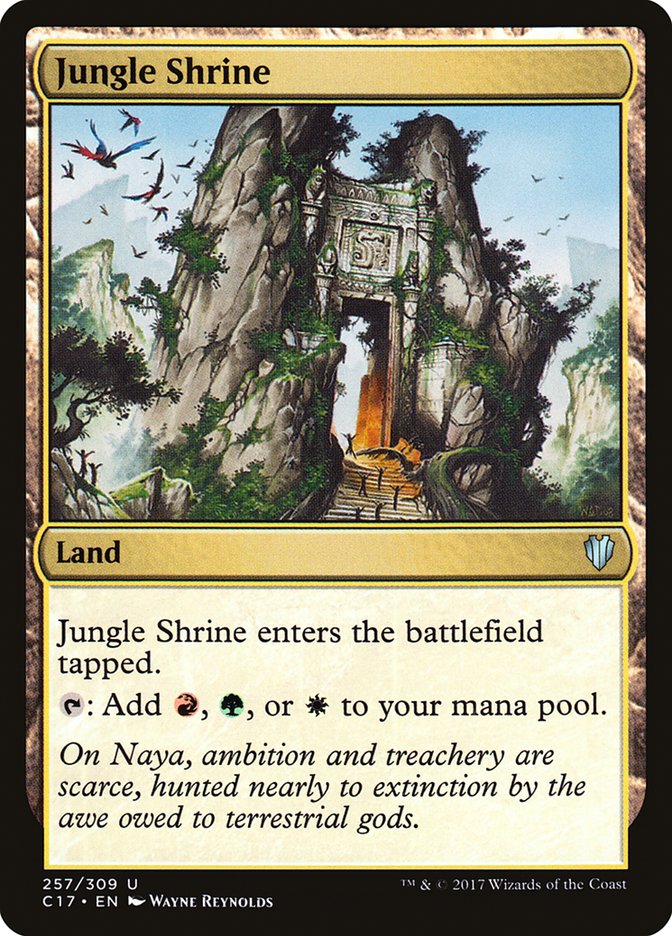 Jungle Shrine [Commander 2017] | Deep Dive Games St. Marys