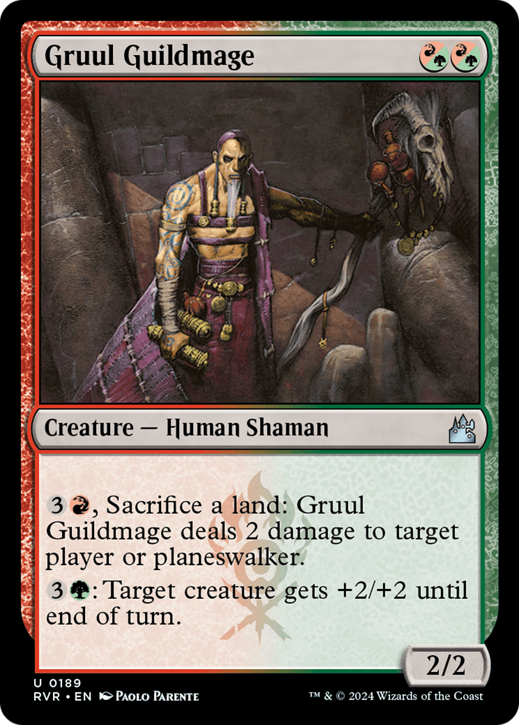 Gruul Guildmage [Ravnica Remastered] | Deep Dive Games St. Marys