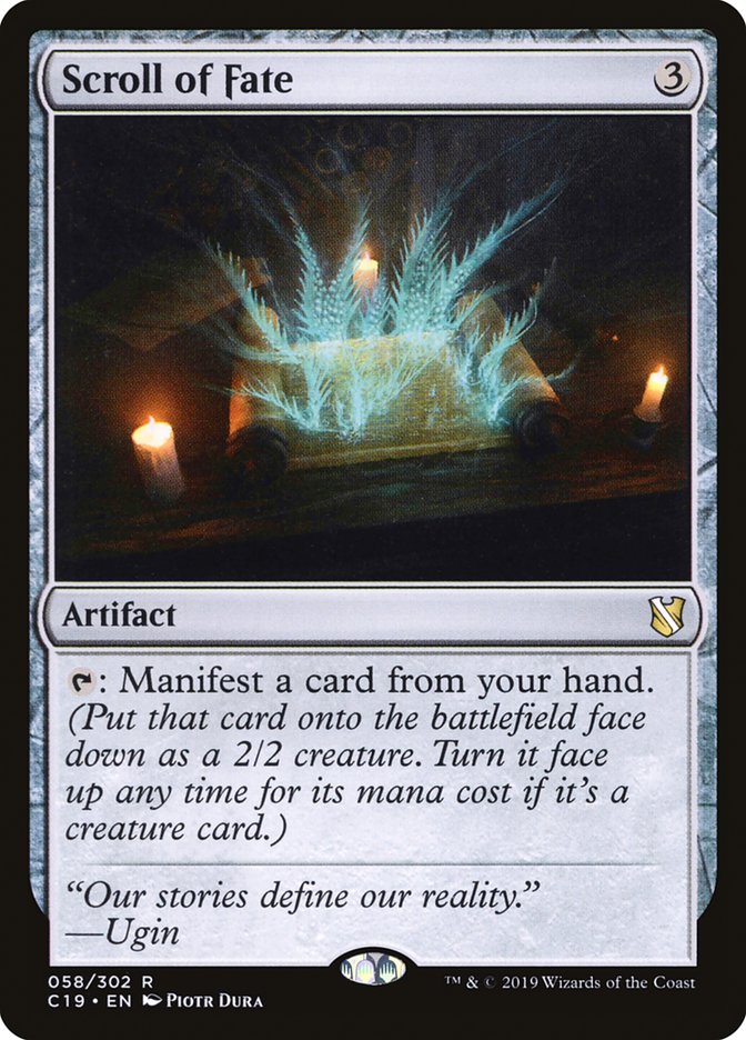 Scroll of Fate [Commander 2019] | Deep Dive Games St. Marys