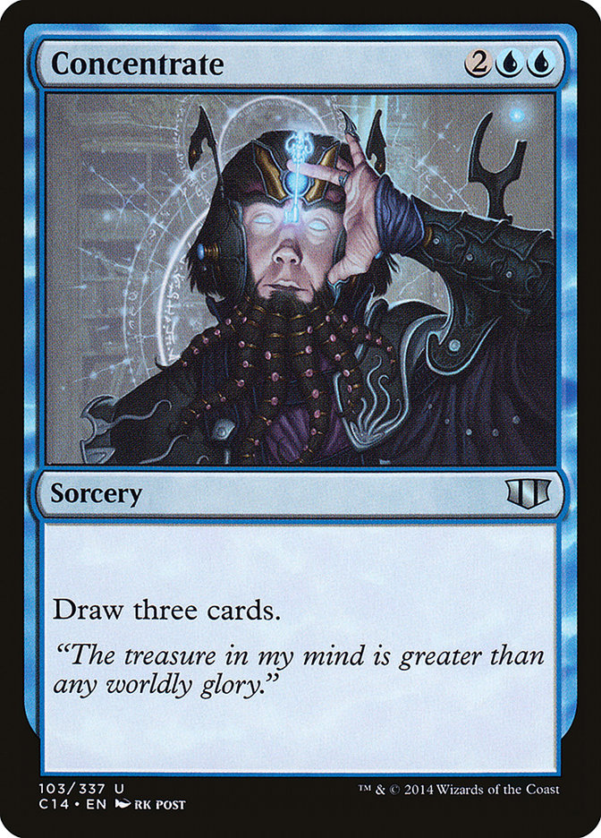Concentrate [Commander 2014] | Deep Dive Games St. Marys