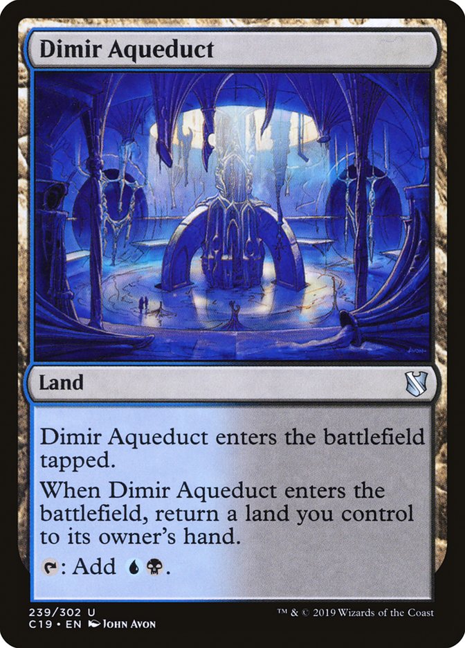 Dimir Aqueduct [Commander 2019] | Deep Dive Games St. Marys