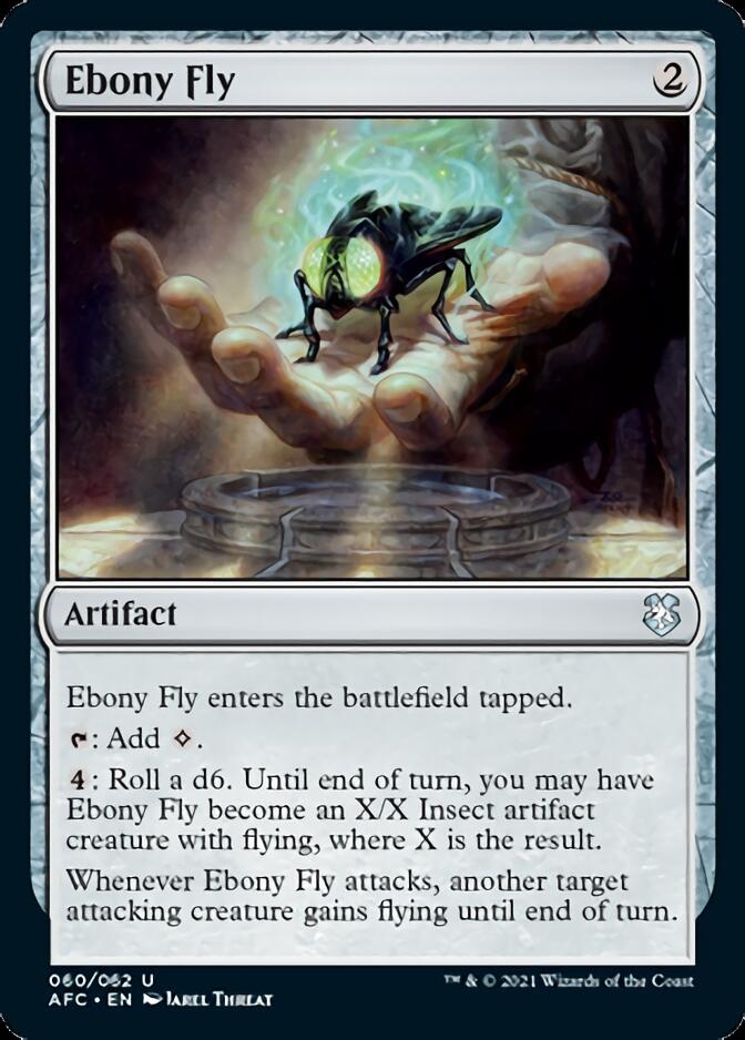 Ebony Fly [Dungeons & Dragons: Adventures in the Forgotten Realms Commander] | Deep Dive Games St. Marys