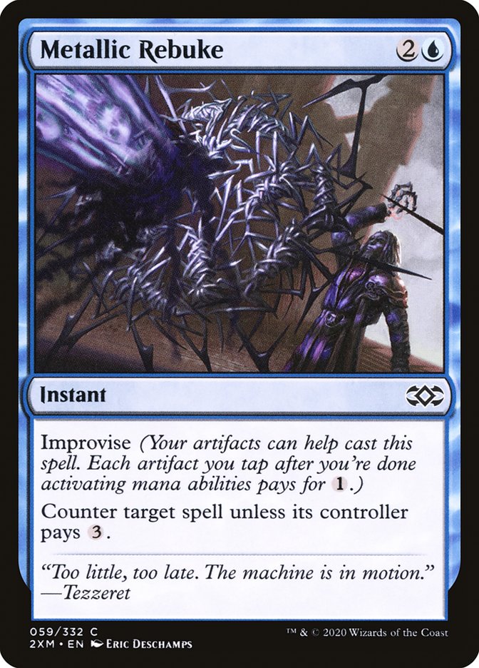 Metallic Rebuke [Double Masters] | Deep Dive Games St. Marys