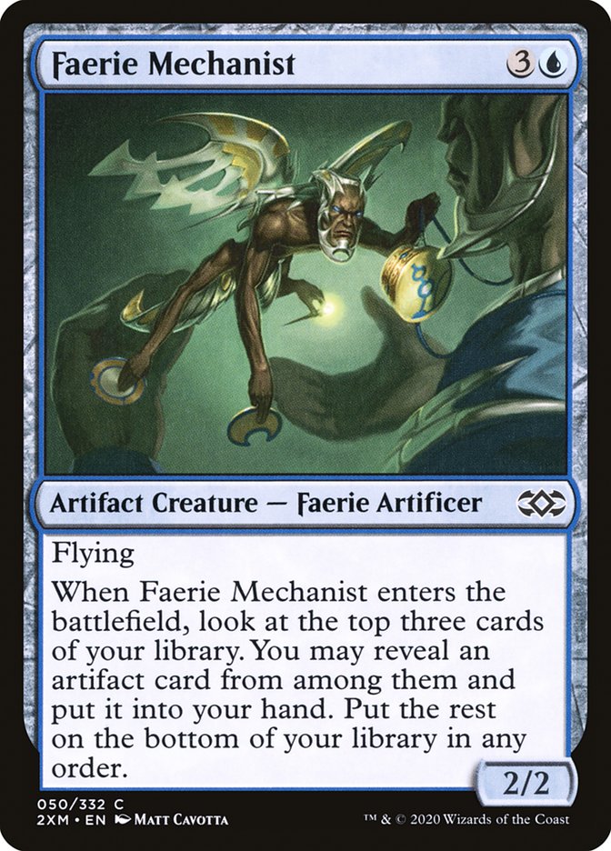 Faerie Mechanist [Double Masters] | Deep Dive Games St. Marys