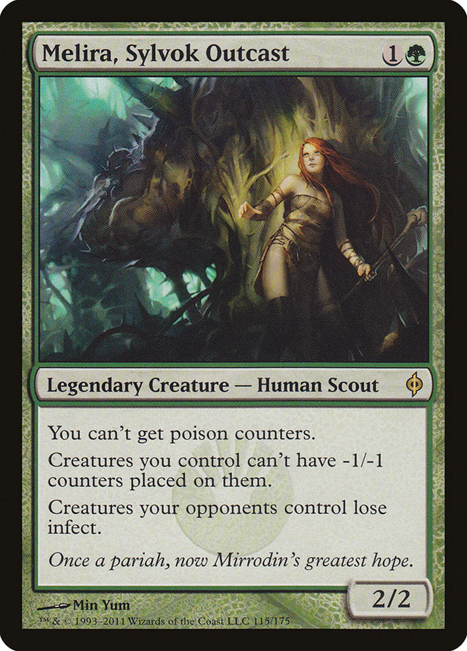 Melira, Sylvok Outcast [New Phyrexia] | Deep Dive Games St. Marys