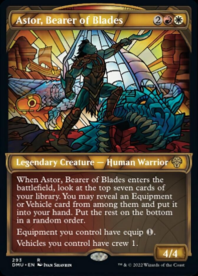 Astor, Bearer of Blades (Showcase) [Dominaria United] | Deep Dive Games St. Marys