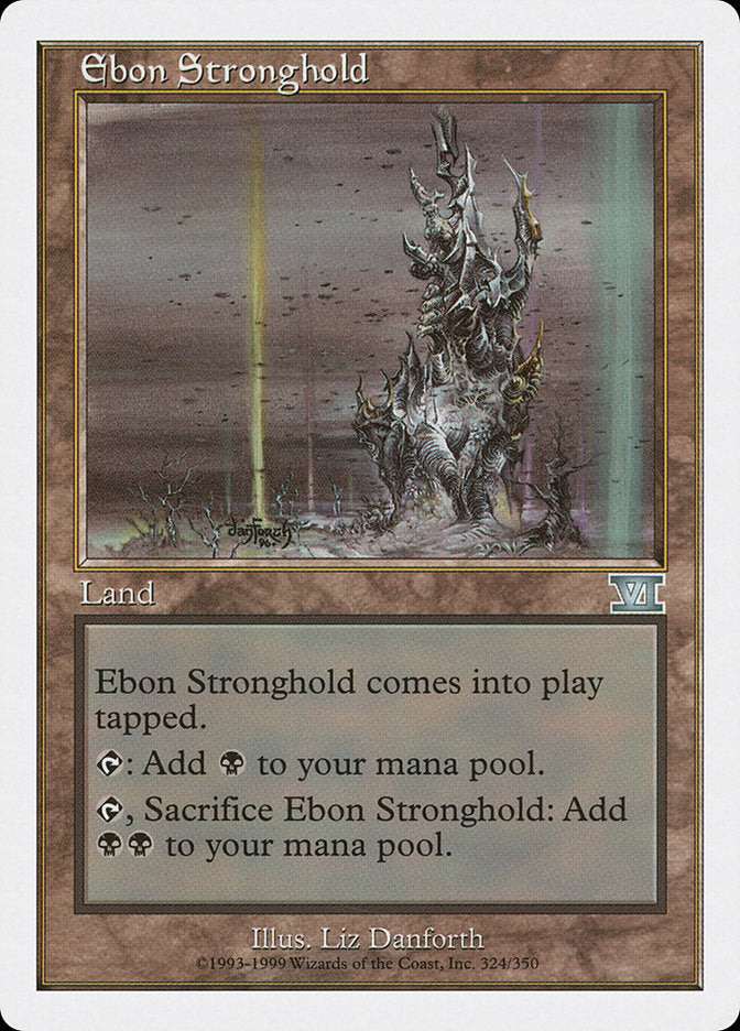 Ebon Stronghold [Classic Sixth Edition] | Deep Dive Games St. Marys
