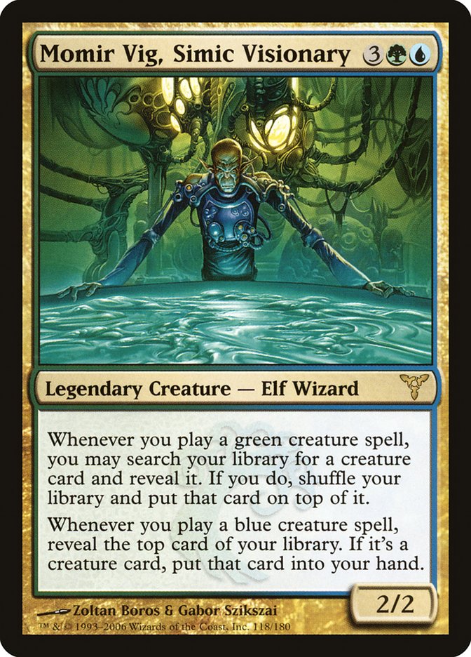 Momir Vig, Simic Visionary [Dissension] | Deep Dive Games St. Marys