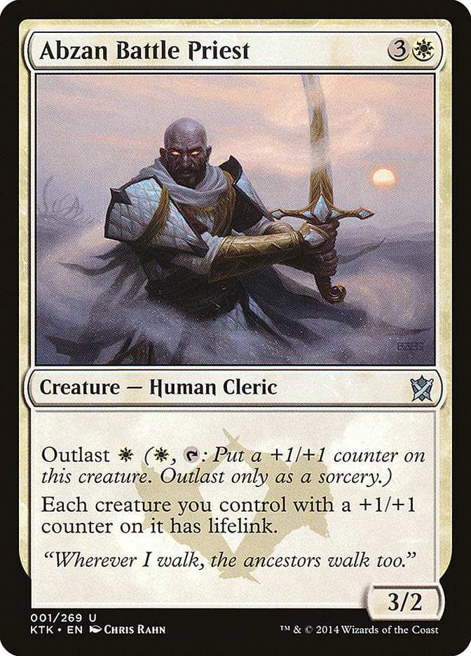 Abzan Battle Priest [Khans of Tarkir] | Deep Dive Games St. Marys