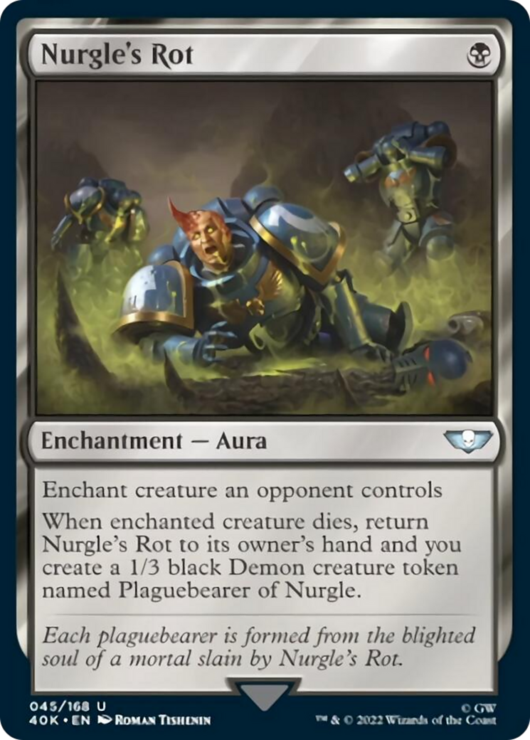 Nurgle's Rot (Surge Foil) [Warhammer 40,000] | Deep Dive Games St. Marys