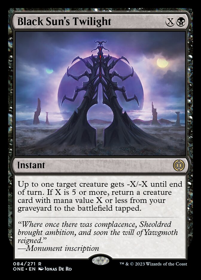 Black Sun's Twilight [Phyrexia: All Will Be One] | Deep Dive Games St. Marys