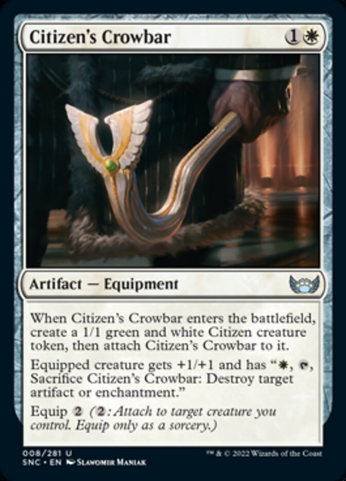 Citizen's Crowbar [Streets of New Capenna] | Deep Dive Games St. Marys