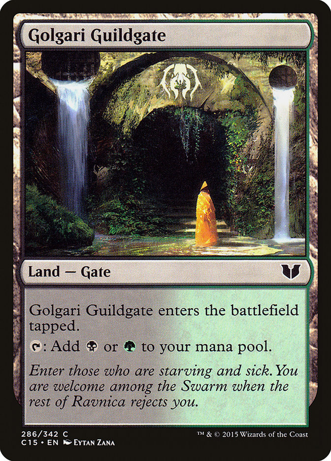 Golgari Guildgate [Commander 2015] | Deep Dive Games St. Marys