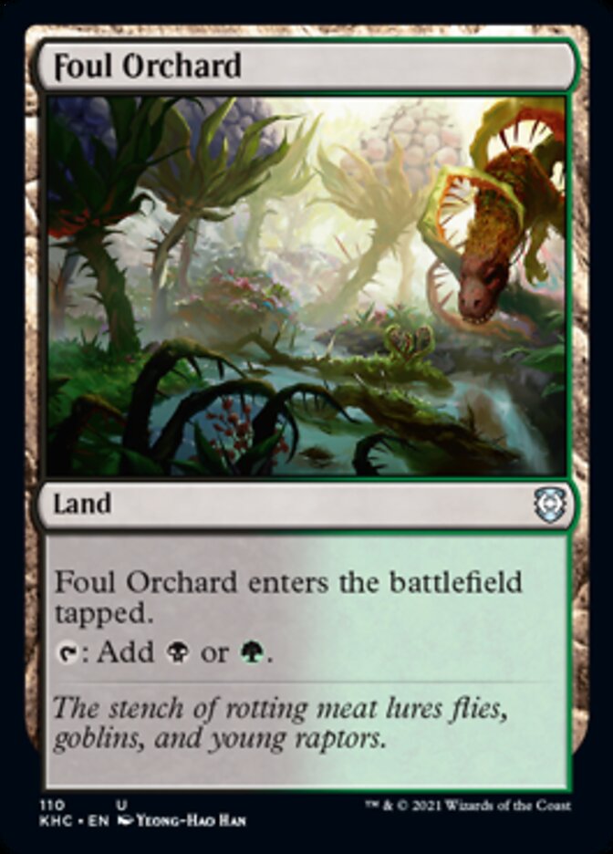 Foul Orchard [Kaldheim Commander] | Deep Dive Games St. Marys