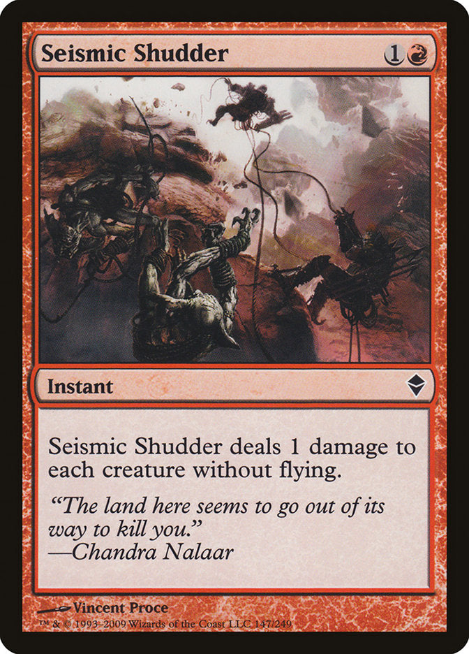 Seismic Shudder [Zendikar] | Deep Dive Games St. Marys