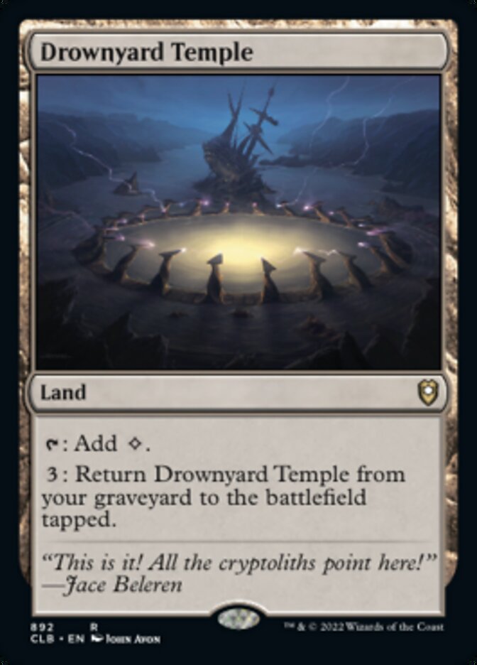 Drownyard Temple [Commander Legends: Battle for Baldur's Gate] | Deep Dive Games St. Marys