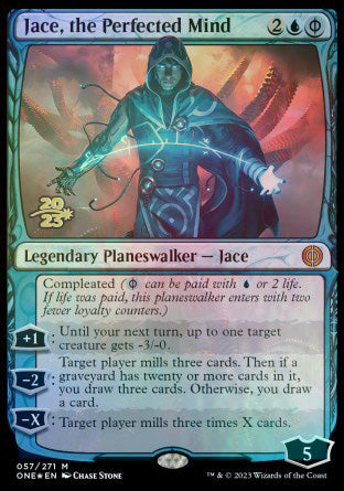 Jace, the Perfected Mind [Phyrexia: All Will Be One Prerelease Promos] | Deep Dive Games St. Marys